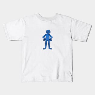 Blue Friend 1 Kids T-Shirt